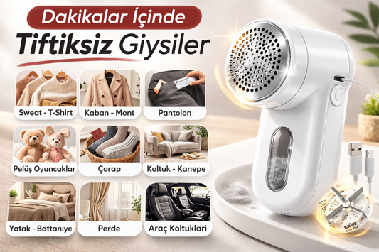 Portatif Şarjlı Tiftik & Tüy Toplama Makinesi